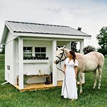 Amtrak Solar 20" Box Fan Kit – 100W Solar Panel + On/Off Switch – 12" Blade for Off-Grid Cooling in Sheds, RVs & Greenhouses