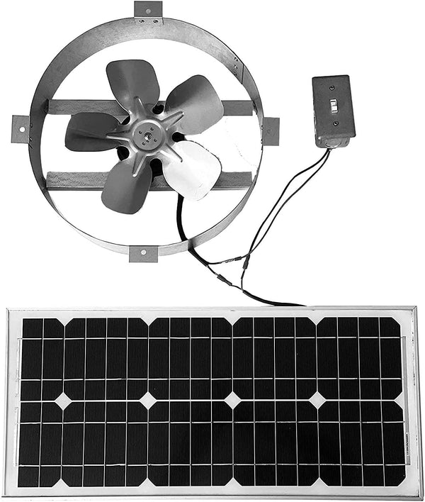 Why it is good to have on/off switch for Solar Fan