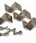 Four Z-brackets included to mount the solar panel