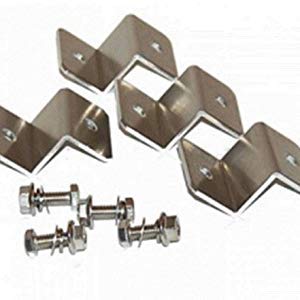 Four Z-brackets included to mount the solar panel