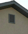 Amtrak Solar attic fan installed on gable vent