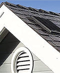 Amtrak Solar exhaust fan installed for attic ventilation | Amtrak Solar | www.amtraksolar.com