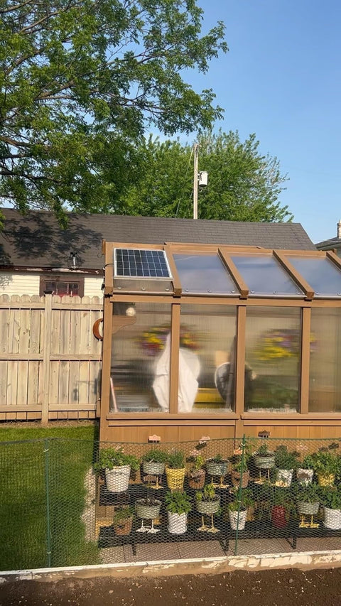 Amtrak Solar 50-watt galvanized attic fan for house, garage and RV | Amtrak Solar | www.amtraksolar.com