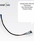 Amtrak Solar attic fan thermostat – automatic 85°F on/off switch