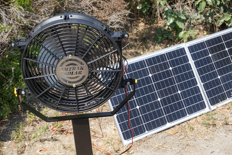 Amtrak Solar Standing Floor Fan | Amtrak Solar | www.amtraksolar.com