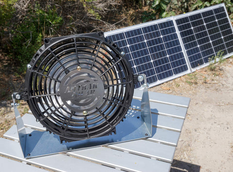 Amtrak Solar 10" Fan 7" Metal Blade | Amtrak Solar | www.amtraksolar.com