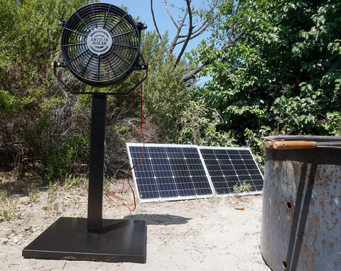 Amtrak Solar Standing Floor Fan | Amtrak Solar | www.amtraksolar.com