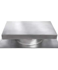 70 Watt Galvanized Steel Roof Mounted Solar Attic Fan | Amtrak Solar | www.amtraksolar.com