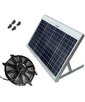 Powerful 50-Watt with 12 inch Solar Attic Gable Fan | Amtrak Solar | www.amtraksolar.com