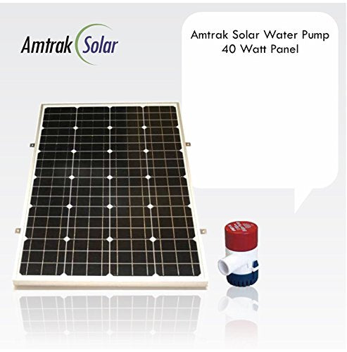 Solar Water Fountain Pump with Solar Panel | Amtrak Solar | www.amtraksolar.com