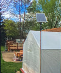 14 inch Solar Attic Gable Fan | Amtrak Solar | www.amtraksolar.com
