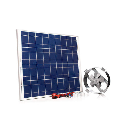 70-Watt 14 inch Solar Attic Fan | Amtrak Solar | www.amtraksolar.com