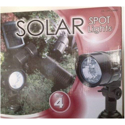 Daintily Garden 4 Pack Solar Spot Lights | Amtrak Solar | www.amtraksolar.com