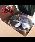 14 inch Solar Attic Gable Fan | Amtrak Solar | www.amtraksolar.com